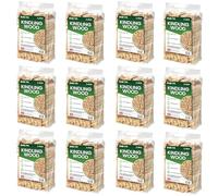 Hardys Kindling Wood - Instant Light Firewood Logs, Smokeless - Kiln Dried - BBQ, Fire Heat Logs for Wood Burner, Pizza Oven, Open Fire Pit (12 Pack x 2.4 Kg (28.8 Kg))
