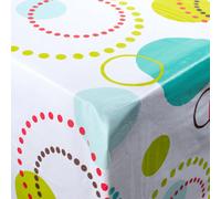 Hardys Large Wipe Clean Pvc Vinyl Tablecloth Dining Kitchen Table Cover Protector Sheet - Circles