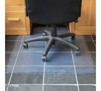 Hardys Office Chair Mat For Hardwood Floor 120Cm X 90Cm (48Inch X 36Inch), Plastic Office Floor Protector For Wood And Tile Floor