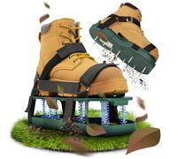 HARDZTOOL Pro Nail Shoes with Metal Closure, Lawn Aerator Shoes Pre-Assembled, Scarifier for Lawn and Aerator for Lawn Aeration, Ideal Lawn Aerator for Garden and Screed Work