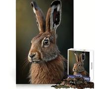 Hare AI Generative Jigsaw Puzzles for Adults 1000 Pieces Brain Skill Accurate Edge Pattern Build Home Decor (38x26cm)