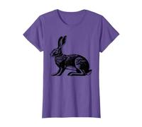Hare Dad Mom Lover - Monochromatic Hare T-Shirt