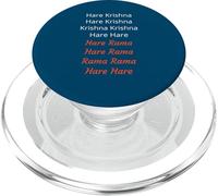 Hare Krishna Maha Mantra Rama Chant Hindu Yoga God Art PopSockets PopGrip for MagSafe