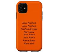 Hare Krishna Maha Mantra Sanskrit Chanting Yoga Meditation Case for iPhone 11