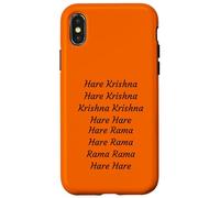 Hare Krishna Maha Mantra Sanskrit Chanting Yoga Meditation Case for iPhone X/XS
