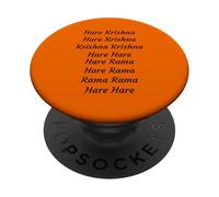 Hare Krishna Maha Mantra Sanskrit Chanting Yoga Meditation PopSockets Adhesive PopGrip