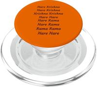 Hare Krishna Maha Mantra Sanskrit Chanting Yoga Meditation PopSockets PopGrip for MagSafe