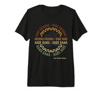 Hare Krishna Shirt Spiritual Hare Krishna Mantra Premium T-Shirt