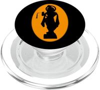 Hare Krishna Silhouette Lord Krishna Lover PopSockets PopGrip for MagSafe