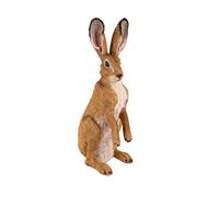 Hare Ornament Garden Home Realistic Resin Statue Frostproof Lifelike XXL 52cm