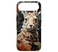Hare Palm Leaves Camouflage Illustration Graphic Case for iPhone Air