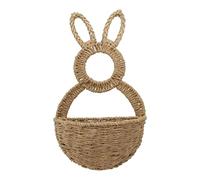 Hare Shape Basket Hand Woven Storage Basket, Hollow