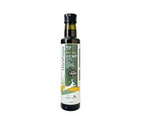 Harehope Hemp Oil. British Grown Cold pressed dressing oil. Less Saturated fats, high in Omega 3 and 6 Sustainable Plant based and Keto and Vegan Friendly 250ml Glass bottle