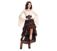 Harekoiw Halloween Costumes for Women's Renaissance Gypsy Dress with Bell | Halloween Costumes for Women's Renaissance Gypsy Dress with Bell