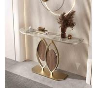 HARELA Entryway Table Console Table with Storage Boho Narrow Long Sofa Table for Behind Couch Entryway(Gray,80cm/31.5in)