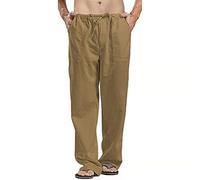 Harem Trousers Men's Baggy Long Sports Outdoor Trousers for Men Training Trousers Cargo Trousers Loose Fit Lightweight Cotton Trousers Long Track Pants Vintage Casual Cargo Trousers Cargo Pants,