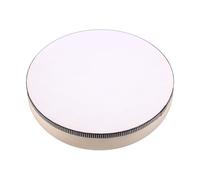 Harewtwy 10inch Hand Held Drum Tambourine Drum Metal Jingles Percussion Musical Instrument for KTV Party Games