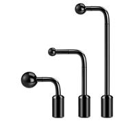 Harewtwy 15mm Ball Head Mount Adapter for Action Cameras and Phone Holders Action Heads Mount