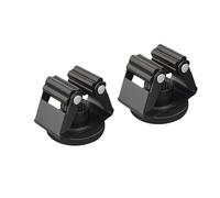 Harewtwy 2 Pcs Magnetic Mop Broom Holder Movable Magnetic Broom Holder Rack, Anti Slip Wall Mounted Utility for Cleaning Tools