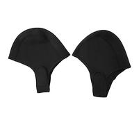Harewtwy 2 Pcs Neoprene Diving Hood Thermal Wetsuit Hood Cap Swim Caps with Chin Straps Snorkeling Surf Beanie 2.5 mm Diving Cap