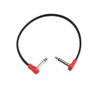 Harewtwy 30cm Guitar Pedal Cable 6.35mm Effect Pedal Cable Pedal Patches Cable Effect Patches Cable