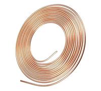 Harewtwy 32.8 Ft Gold Copper-Plated Steel Brake Pipe Kit, 3/16 Inch, 10m (32.8ft), 1 Pipe, 1 Package