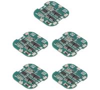 Harewtwy 5 Pcs 4S 8A 14.8V 18650 Li-Ion Lithium Battery Charge Board Square PCB Short Circuit Protection for Drill Motor