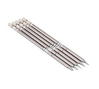Harewtwy 5Pcs/Lot Series Soldering Iron Tips for T12 Handle DIY Kits LED Vibration Switch Temperature Controller FX951 FX-952