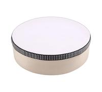 Harewtwy 6inch Hand Held Drum Tambourine Drum Metal Jingles Percussion Musical Instrument for KTV Party Games