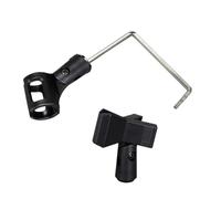 Harewtwy Adjustable Saxophone Microphone Clip Universal Holder Clamp Mount for Sax for Live Performances and Studio Recordings