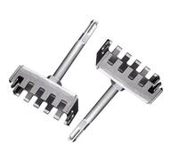 Harewtwy Applicable to Electrical Boxes Stainless Steel Square Hole Punch Rectangular Slot Opener Rectangle Slot Cutter Concrete Hole Bit for Brick Concrete Cement Stone
