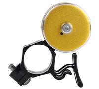 Harewtwy Bicycle Bell Mountain Road Bike Horn Sound Alarm for Safety Cycling Handlebar Metal Ring Bicycle Call Bike,Yellow