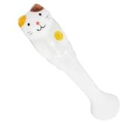 Harewtwy Cat Hanging Spoon Holder Hanging Coffee Dessert Spoons Cute Animal Spoons D