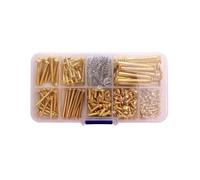 Harewtwy Electric Guitar Screw Kit Multiple Sizes Guitar Metal Repairing Tool Kit with Screws and Springs Repair Fasteners