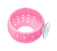 Harewtwy Fish Tank Accessory Aquarium Decor with Suction Cup Fish Tank Decoration Fish Toys Aquarium Cave PINK