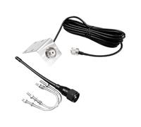Harewtwy For Boat Sailboat Yacht 156-163MHz VHF Marine Antenna Waterproof Mast Aerial with 5M/16.4ft RG-58 Cable L Shape Bracket