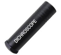 Harewtwy Gemstone Calcite Dichroscope Trichoic Gem Gemstones Gemological Testing 15mm Diameter Heavy Handheld Gem Spectroscope