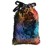 Harewtwy Girls Sequin Coin Purses Card Key Holder Change Organizer Cute Polka Dot Money Pouch Portable Small Wallets Bag Case Color