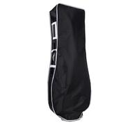 Harewtwy Golf Rain Cover Bag Waterproof and Dustproof Portable Foldable Golf Travel Cover Bag Golf Bag Cover Black