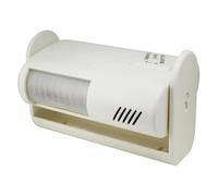 Harewtwy Human Body Induction Alarm Door Entrance Shop Doorbell Welcomer Home Infrared Anti-Theft