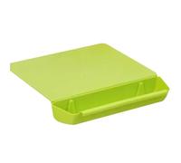 Harewtwy Kitchen Cutting Board Two-In-One Storage with Vegetable Slot Plastic Thickened Candy Color Practical D