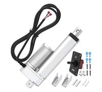 Harewtwy Linear Actuator 12V with Controller Actuator High Speed 10mm/S Fast Waterproof Linear Actuator with Controller Heavy Duty with Reverse Polarity Switch Controller
