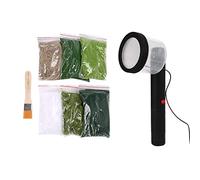 Harewtwy Mini Portable Electrostatic Flock Applicator/Static Grass/Static Flock Master Applicator Battery Powered