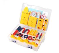 Harewtwy Physics Magnet Kit for Kids Electromagnet Experiment Set Educational for School Students 1 Set