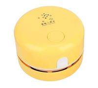Harewtwy Portable Desktop Cleaning Supplies Cleaner Desktop Vacuum Cleaner Vacuum Cleaner Yellow