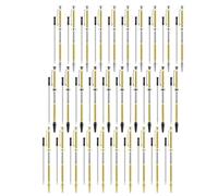 Harewtwy Professional Wood Turning 30 Pcs Slimline Pen Kit, Complete Twist Pen DIY Set with Refills for Projects