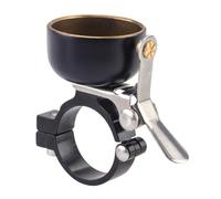 Harewtwy Retro Bicycle Bell Clear Loud Sound Mountain Bike Handlebar Ring Horn Safety Cycling Warning Alarm Black Easy Install Easy to Use