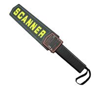 Harewtwy Single Switch Portable Scanner Charging Style Metal Detector Electronic Metallic Sound and Light Vibration Double Alarm