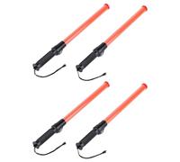 Harewtwy Traffic Batons, Traffic Control Stick,Safety Light Batons, Signal Batons for Parking and Airports, 16 Inches, 4Pcs