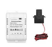 Harewtwy Tuya WiFi Intelligent Bidirectional Single-Phase Energy Meter Solar System Power Production Consumption Monitoring Meter